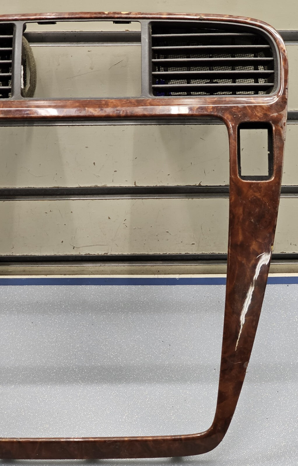 🔥01-06 Acura MDX Dash Center AM FM Radio Stereo Bezel Trim Panel Assembly Wood