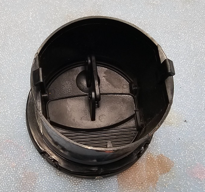 04-08 Ford F-150 Dash Left Driver/Right Passenger AC Air Vent Heater Panel Black