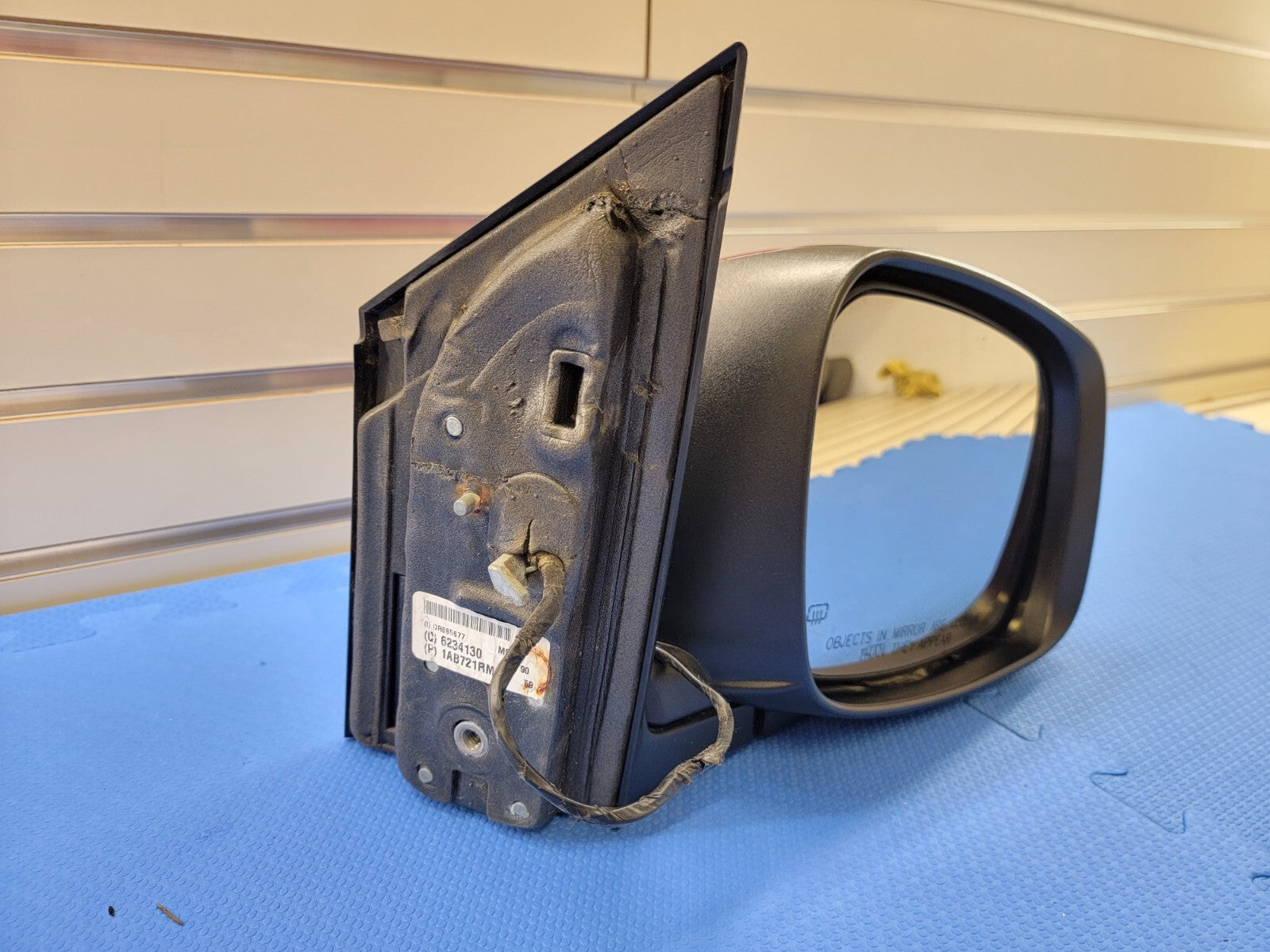 🔥2008-2020 Dodge Grand Caravan Driver Left Blind Spot Heated Mirror OEM BLACK