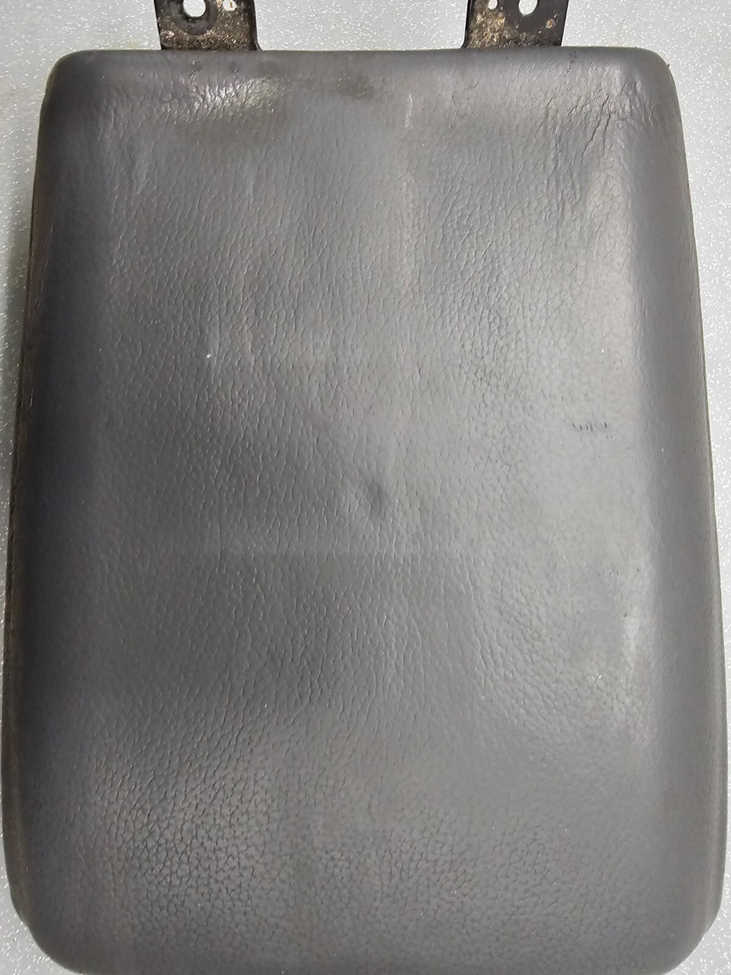 🔥03-08 Honda Pilot Front Center Console Lid Arm Rest Cover Leather Gray OEM