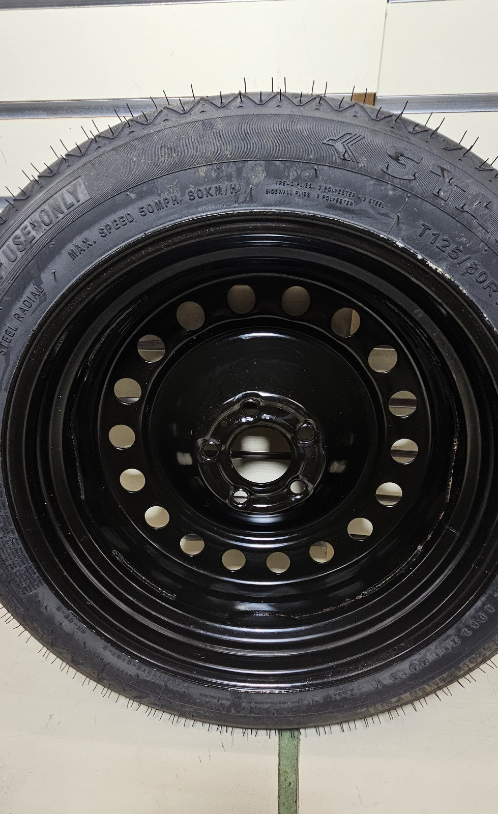 🔥13-16 DODGE DART 17" COMPACT SPARE TIRE RIM WHEEL Emergency Donut OEM