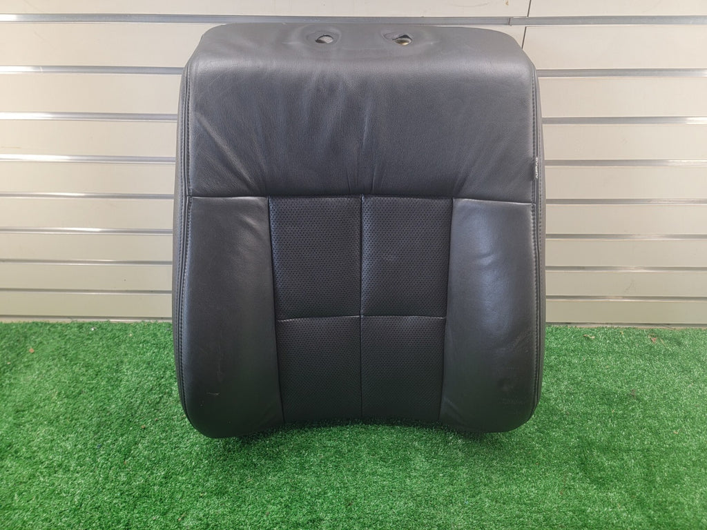 07-14 Lincoln Navigator Front Left Driver Bottom Leather Seat Cover Black