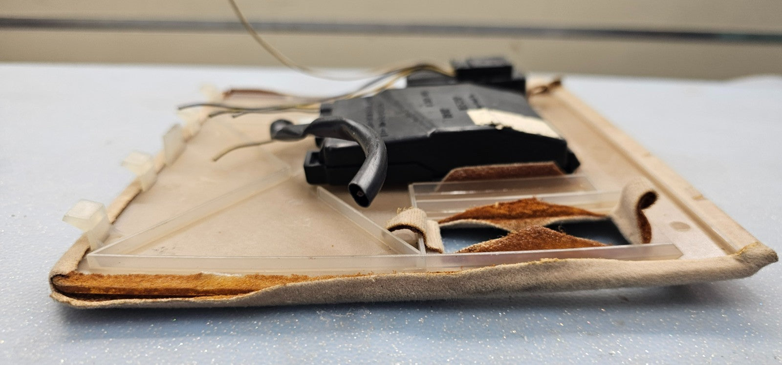 🔥96-01 BMW E38 740i 740iL 750iL SUNROOF SWITCH MOTOR ACCESS COVER TAN