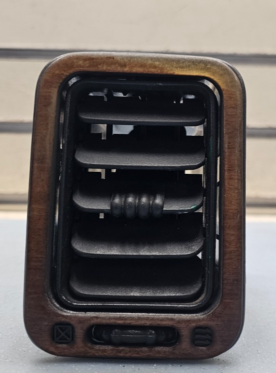 🔥99-06 Silverado Tahoe Dash Air Vent Heater Climate Temperature Left WOOD OEM