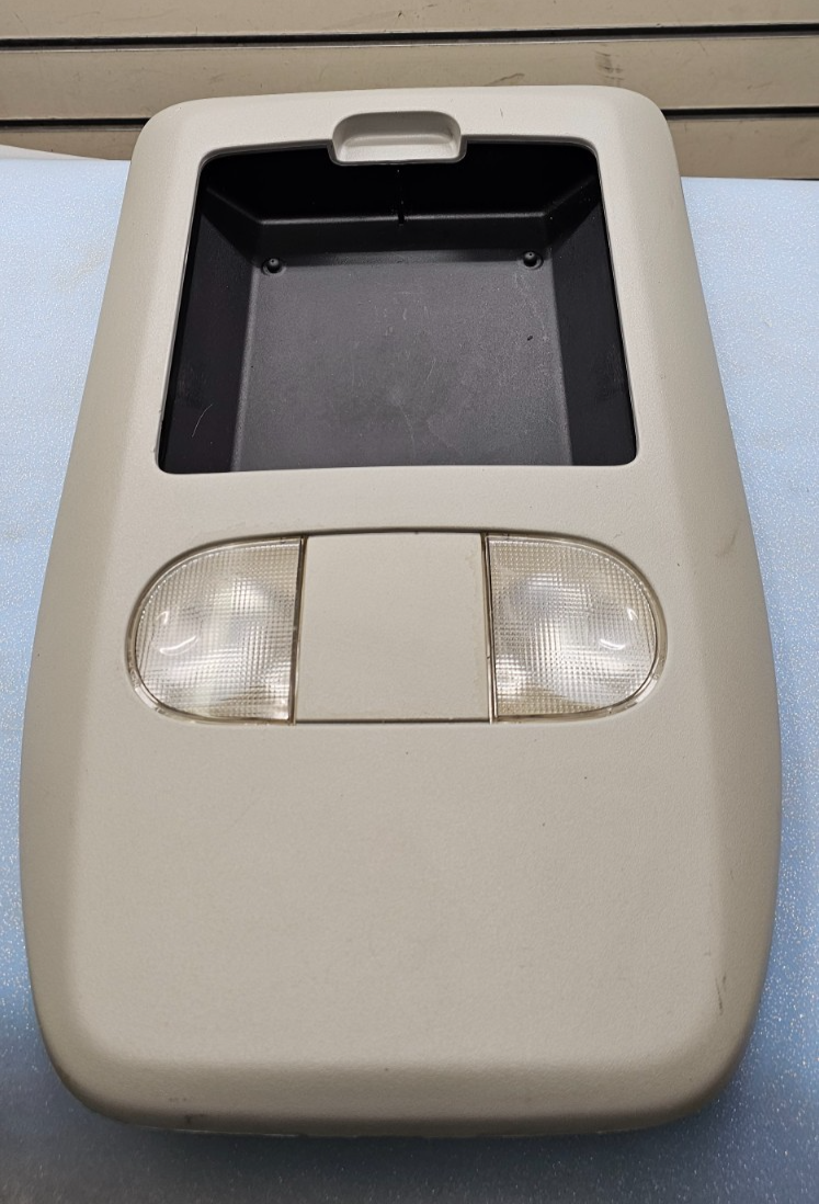🔥04-08 Ford F-150 F150 Overhead Console DOME MAP Light Lamp Roof Storage Gray