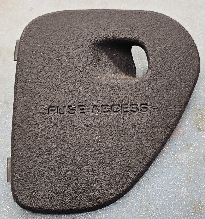 🔥98-01 Dodge RAM Fuse Box Access Door Cover Lid Cap Black
