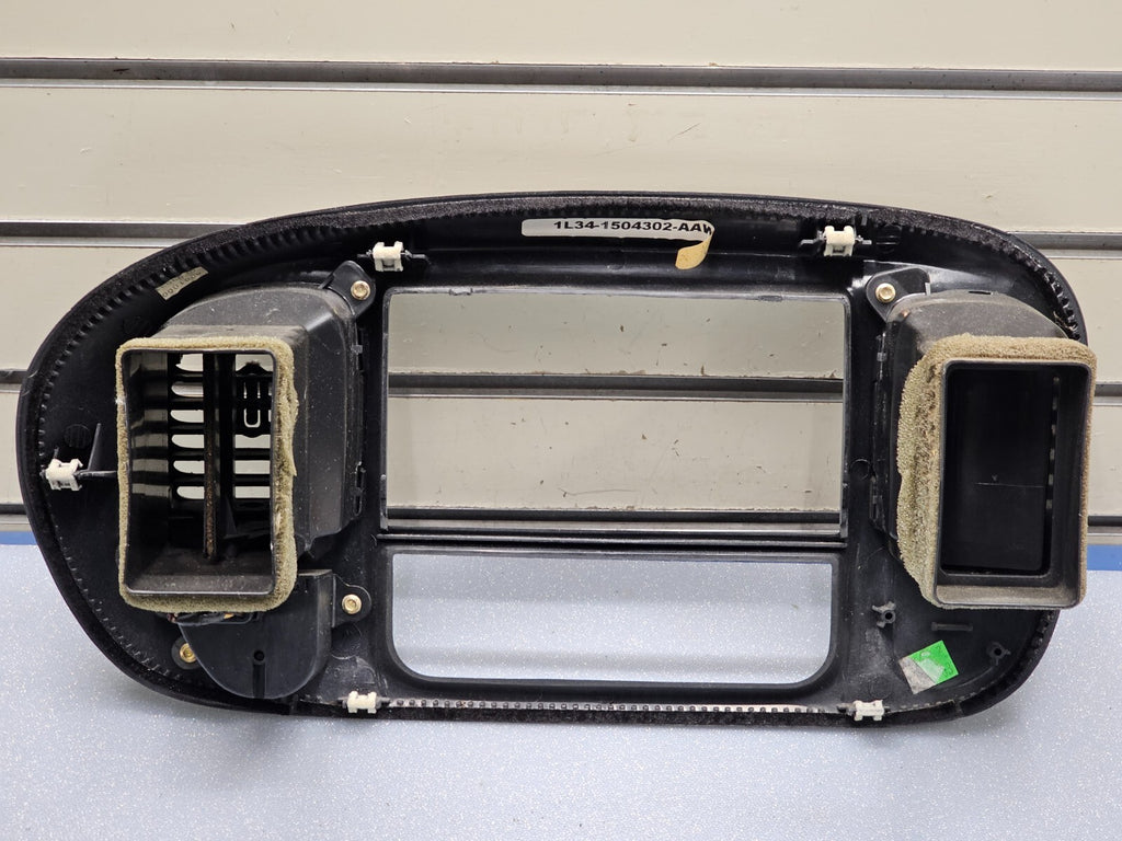🔥97-03 Ford F150 Center Dash Radio Climate Trim Stereo BEZEL Panel Line GRAY