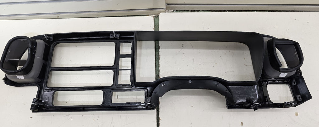 95-99 CHEVY GMC TRUCK SILVERADO CK Cluster Speedometer Dash Bezel Gray/Black C3