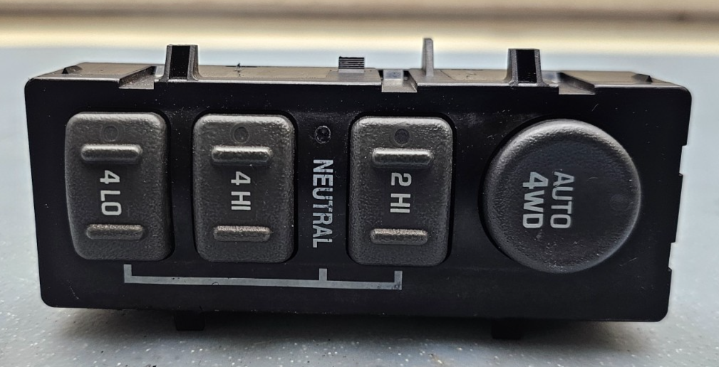 🔥99-02 Silverado SIERRA 4WD Four Wheel Drive Transfer Case Switch Assembly OEM