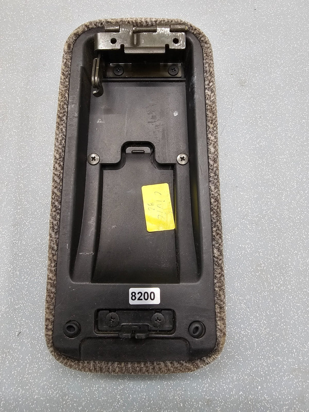 🔥96-00 Honda Civic Arm Rest Center Console Compartment Lid Cover Cloth Tan OEM