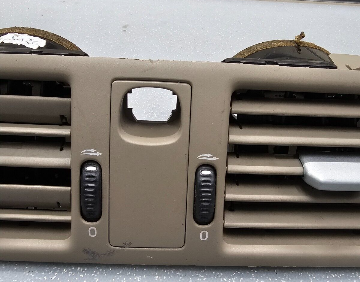 🔥03-14 Volvo XC90 Center Dash AC Heater Air Vents Conditioning Filter Bezel Tan