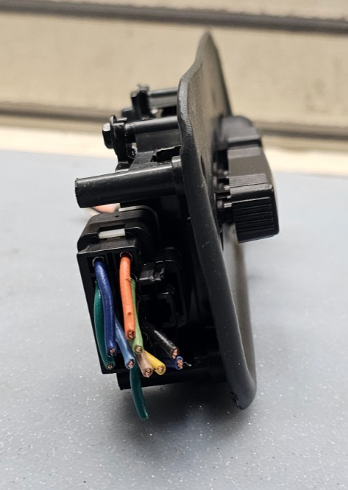 🔥00-02 CHEVY SUBURBAN TAHOE SILVERADO 8 WAY PASSENGER SEAT SWITCH BLACK OEM