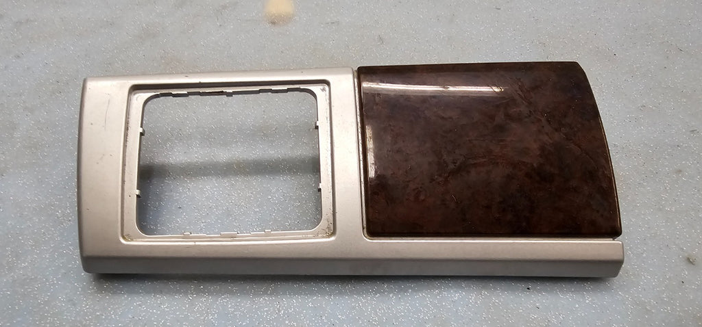 🔥08-10 Grand Caravan Town Country Dash Headlight Switch Bezel Trim Silver/Wood