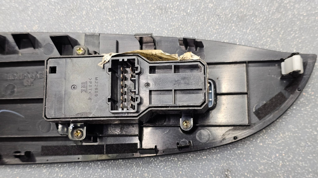 🔥03-07 Accord Coupe Front Right Passenger Power Door Window Switch Lock Silver