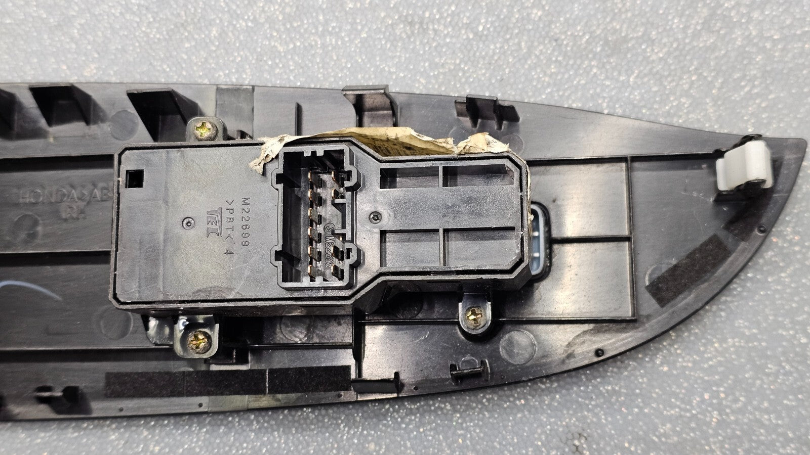 🔥03-07 Accord Coupe Front Right Passenger Power Door Window Switch Lock Silver
