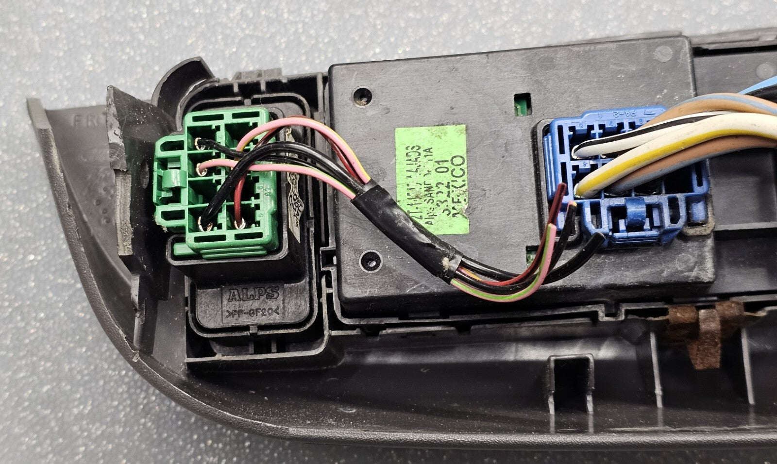 🔥02-05 Explorer Mountaineer Front Left Driver Master Door Window Switch Black