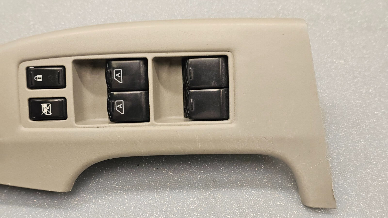 🔥11-17 QUEST FRONT LEFT DRIVER MASTER Window Door Switch Bezel  Panel Tan