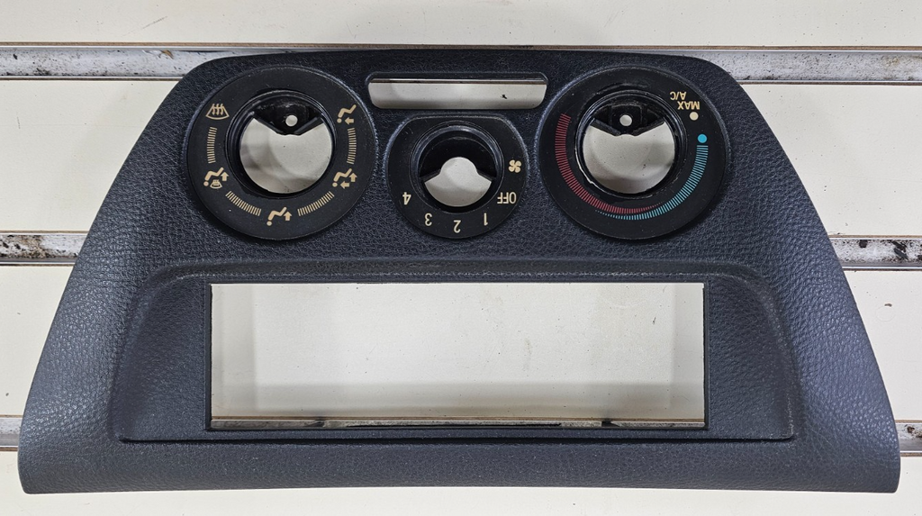🔥02-05 Mitsubishi Lancer Radio Heater Climate Temperature Control Bezel BLACK