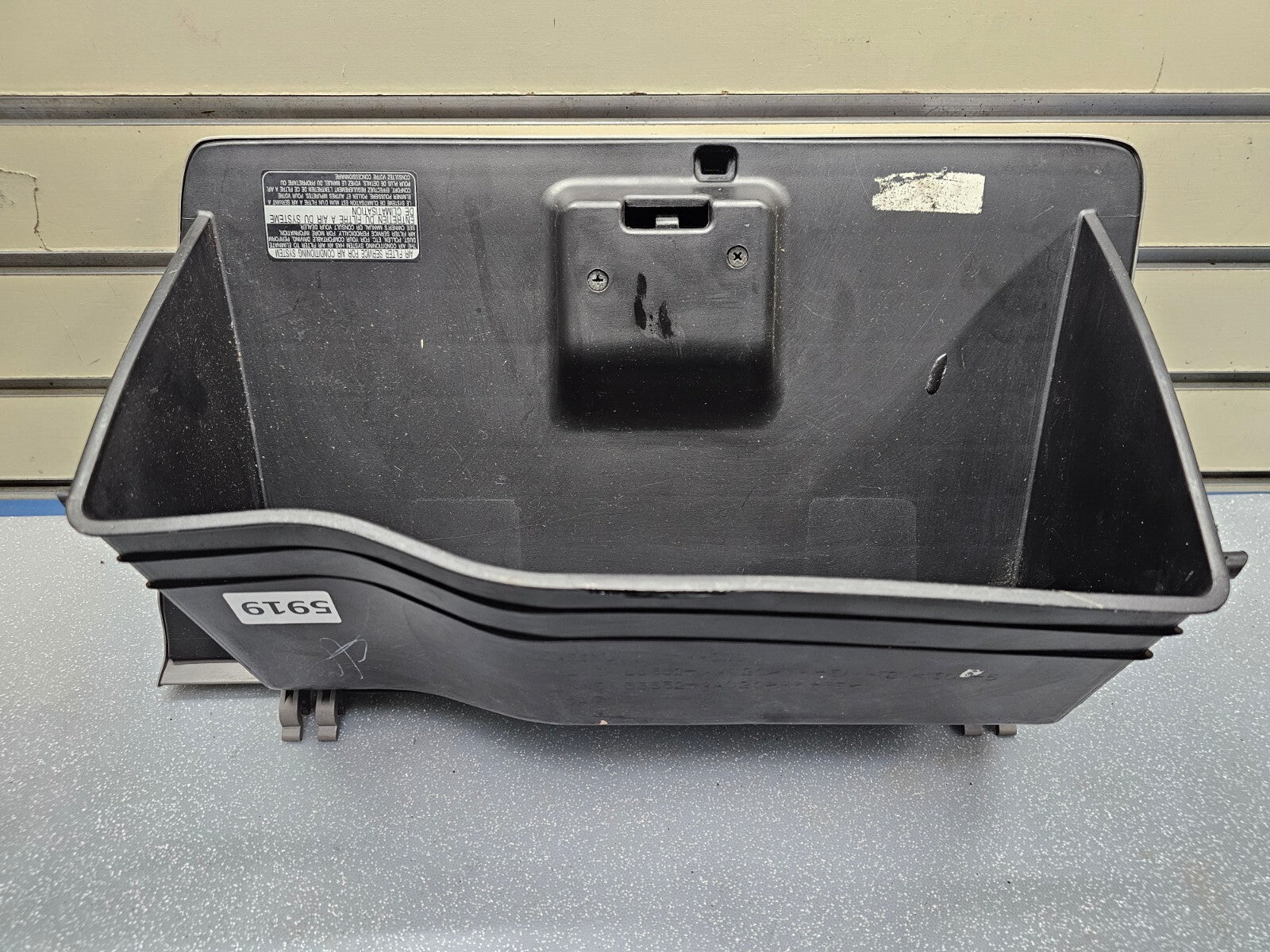 🔥02-06 CAMRY GLOVE BOX DASH STORAGE COMPARTMENT ASSEMBLY COVER TRIM HANDLE GRAY
