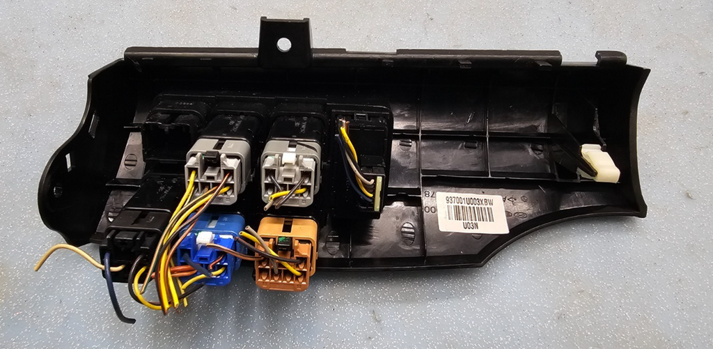 🔥11-13 Sorento Dash Rear Wiper Dimmer TCS Switch Trim Bezel Traction Control 