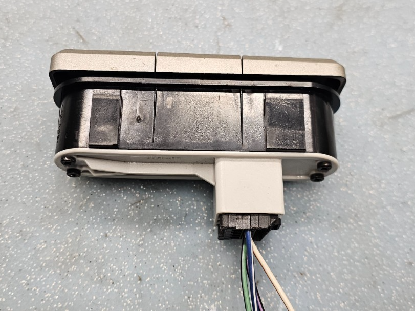 🔥07-10 LINCOLN MKZ MKX DASH INFO SETUP RESET CONTROL SWITCH ASSEMBLY SILVER OEM