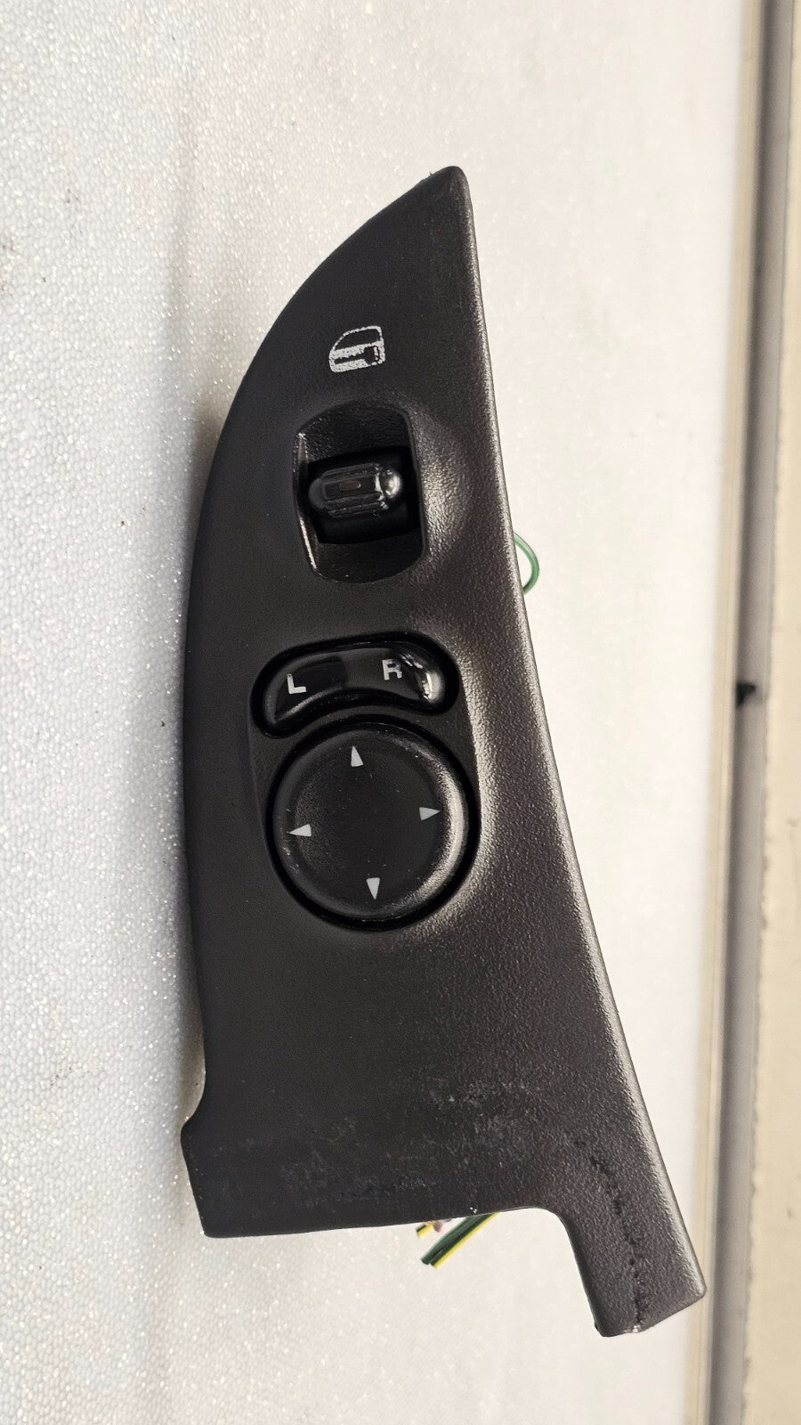🔥02-07 JEEP LIBERTY LEFT DRIVER MASTER LOCK MIRROR SWITCH TRIM BEZEL OEM BLACK