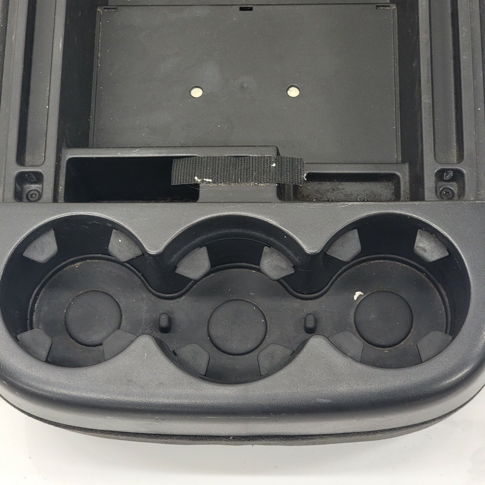 🔥07-13 SILVERADO SIERRA Center Console JUMP SEAT Armrest 3 CUP Holder BLACK JS5