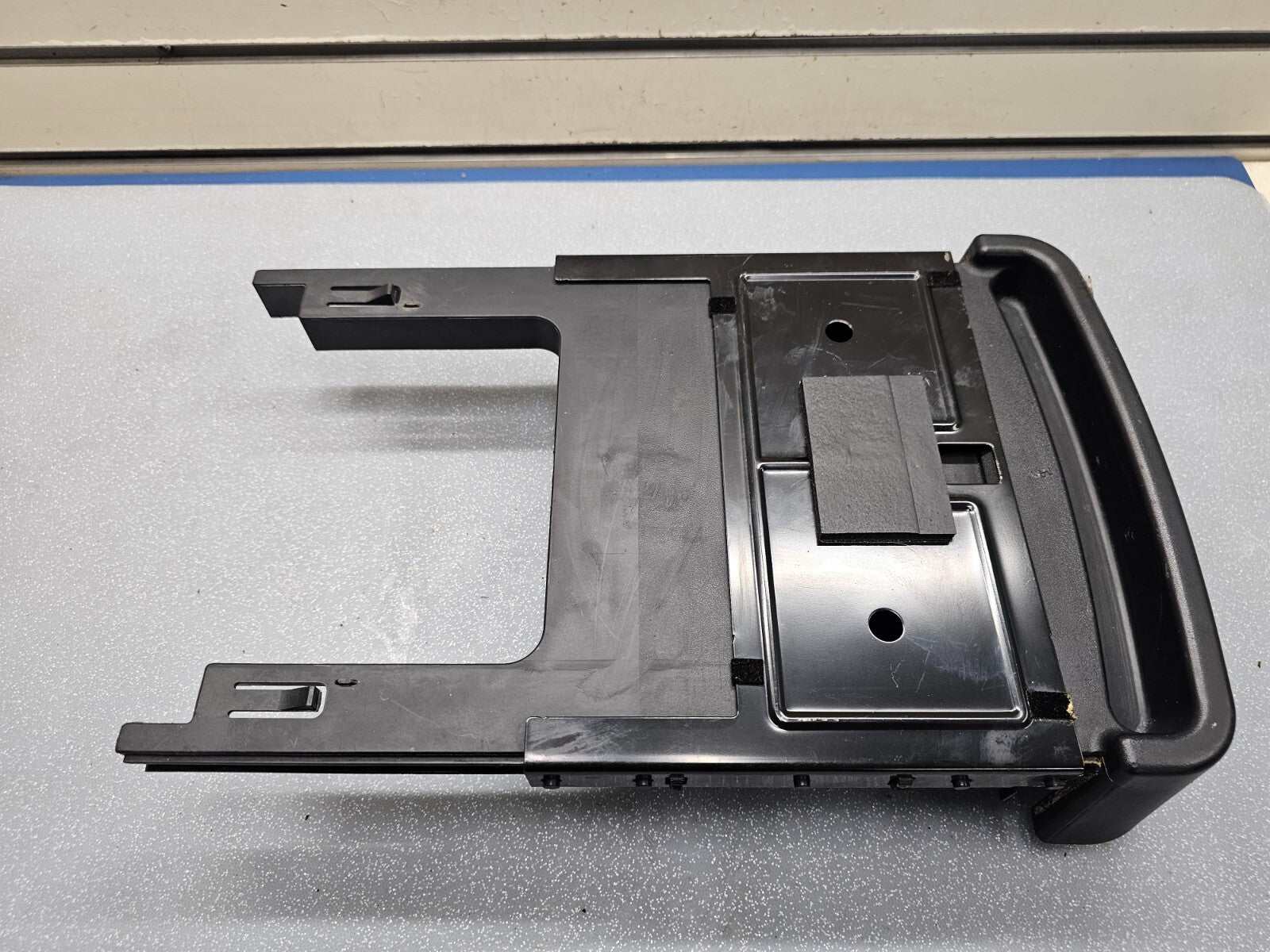 09-14 Ford F-150 Under Center Console Jump Seat Armrest Lower Slide OEM