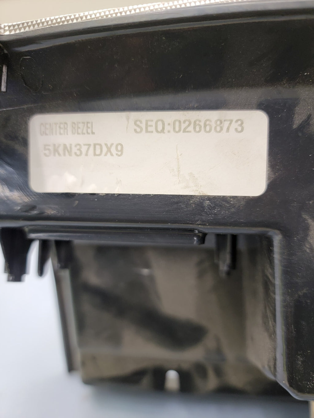 🔥05-07 Dodge DAKOTA Center Dash RADIO BEZEL Heater A/C Vents Trim SILVER B12