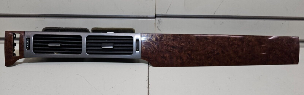 🔥07-13 Suburban TAHOE YUKON Dash Radio Bezel Trim RIGHT Panel w/ Vent WOOD B36
