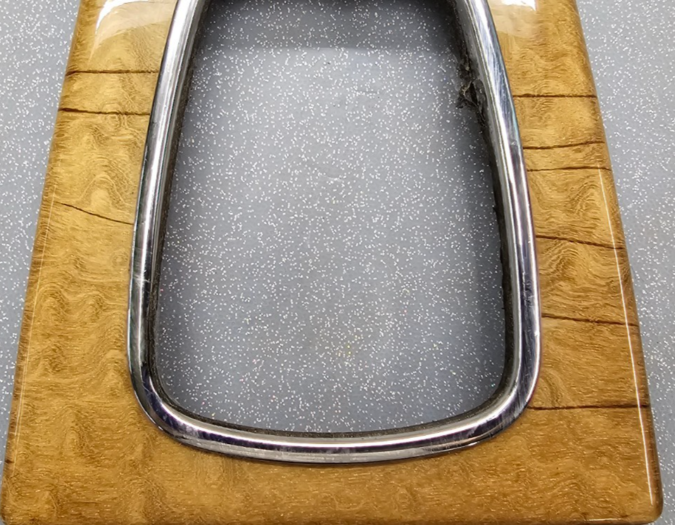 🔥03-08 Jaguar S-Type Center Console Wood Shifter Bezel Trim Panel OEM