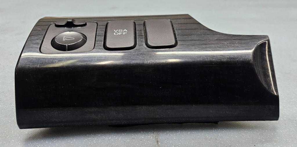 🔥2007-2013 Acura MDX Dash Mirror switch Control trim Molding Dark BLACK OEM