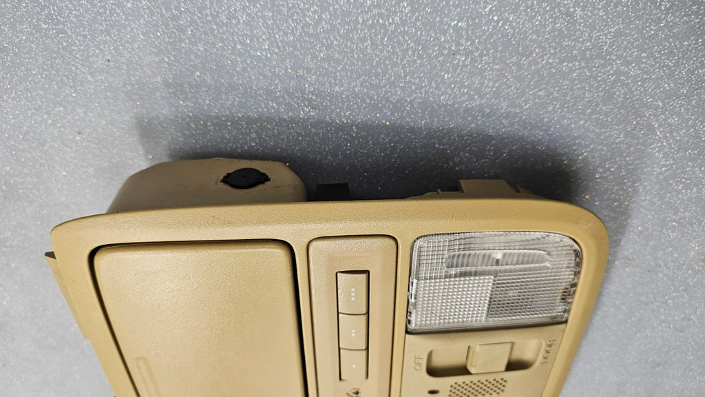🔥08-12 Accord Overhead Console Interior Roof Dome Map Light Lamp Assembly Tan