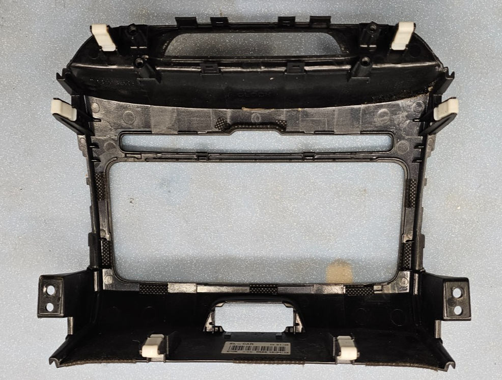 🔥11-16 KIA SPORTAGE Center Dash Radio Bezel W/ Hazard Bezel BLACK OEM