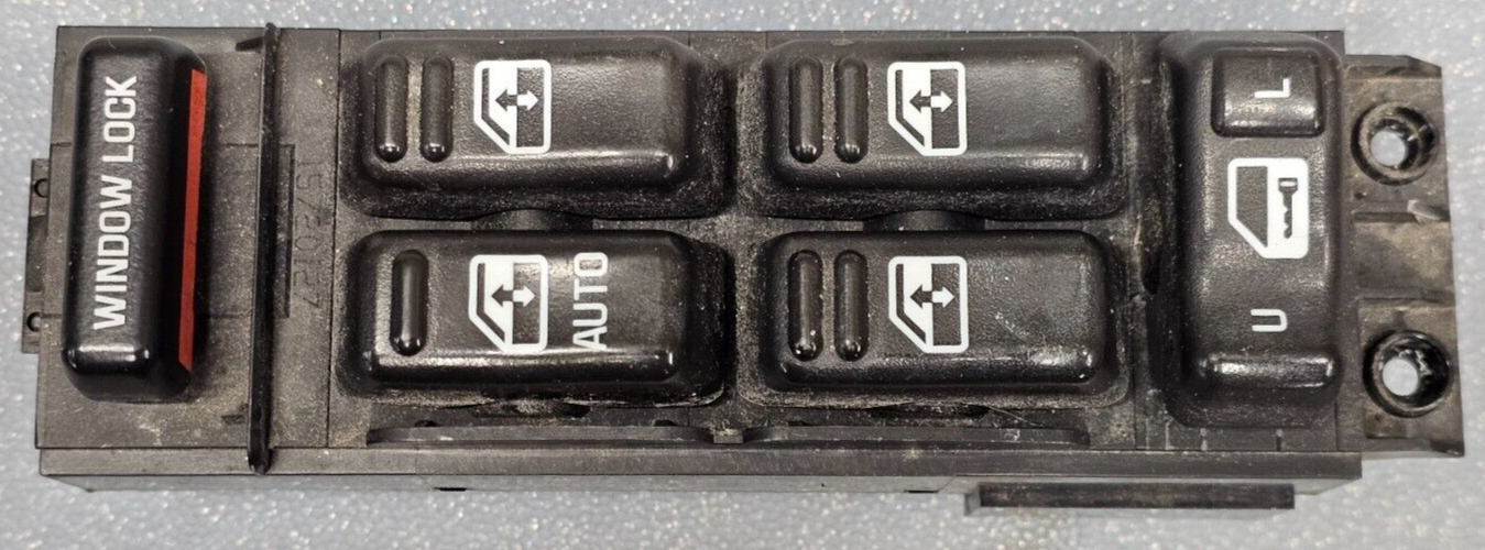 🔥99-02 Tahoe Suburban Yukon Left Driver Master Power Window Switch Assembly OEM