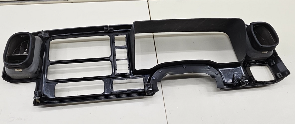 🔥95-99 CHEVY GMC TRUCK SILVERADO CK Instrument Cluster Dash Bezel Gray/Black C3