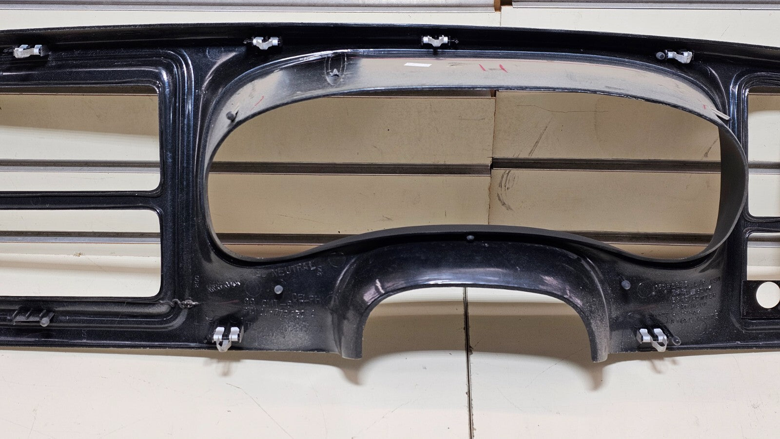 🔥99-02 CHEVY GMC Instrument Cluster Speedometer Dash Trim Panel Bezel Tan C4