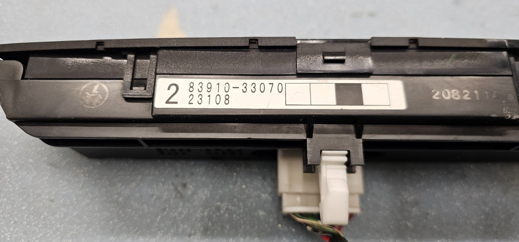 🔥02-06 Toyota Camry Digital Clock Time Display Right Passenger Assembly Black