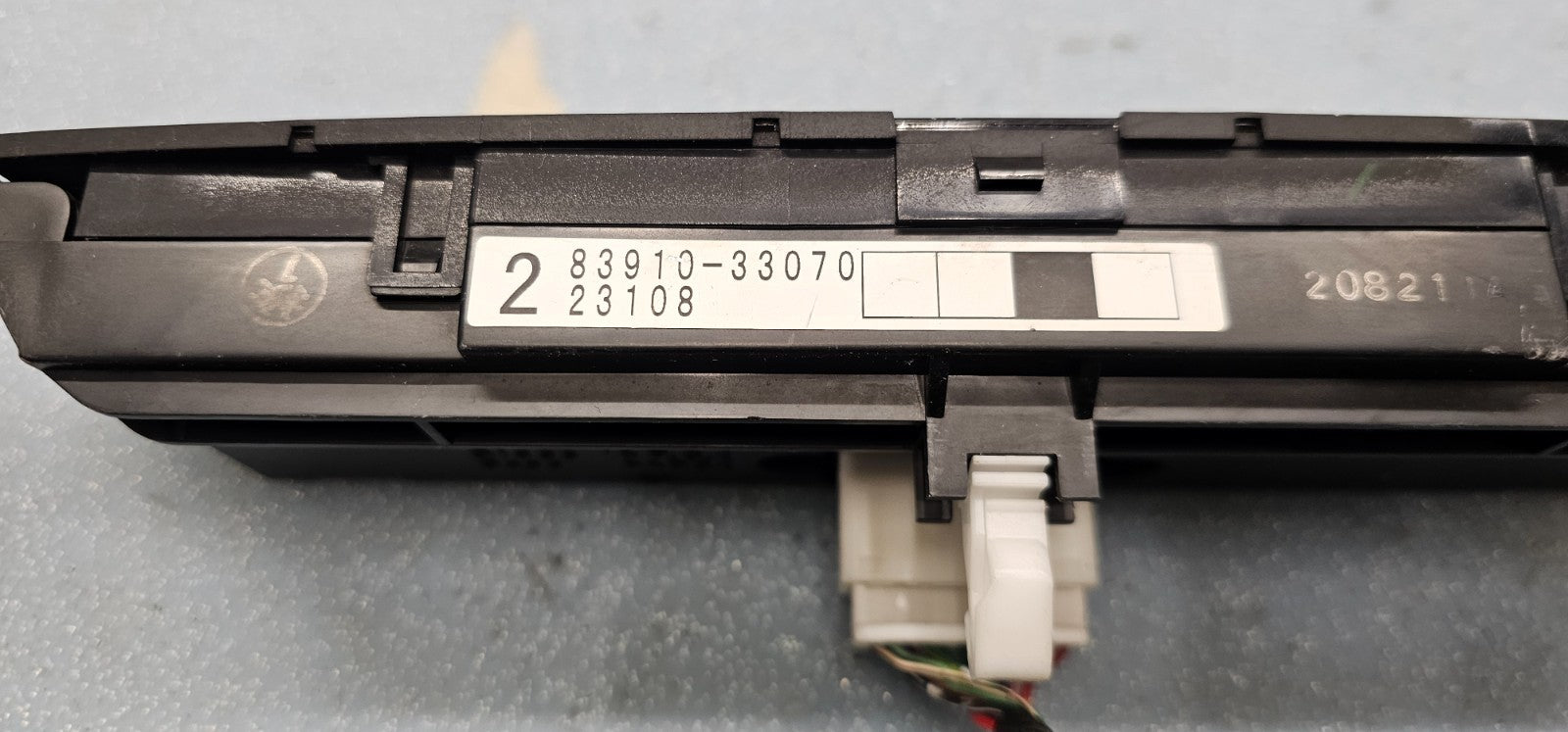 🔥02-06 Toyota Camry Digital Clock Time Display Right Passenger Assembly Black