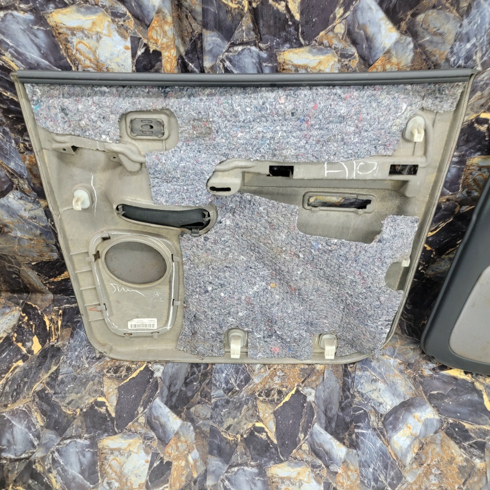 🔥99-06 Chevy Silverado SIERRA Door Panel Rear LEFT /No Arm GRAPHITE GR011 D6