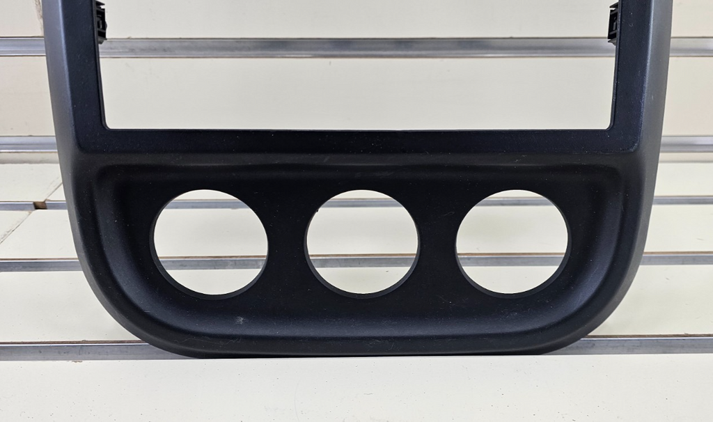 🔥10-16 Jeep Compass Patriot Center Dash Radio Climate Trim Bezel Panel BLACK