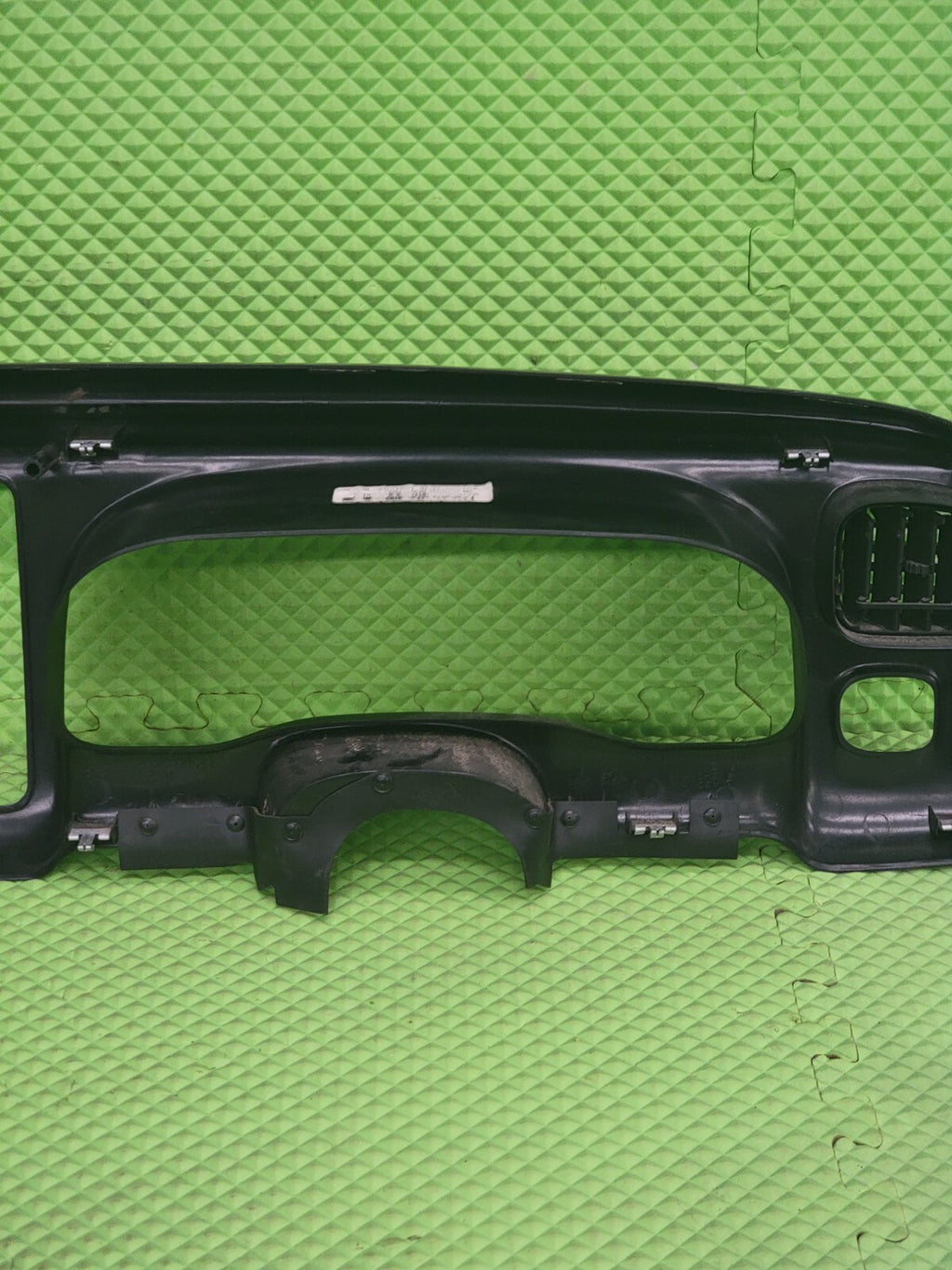 🔥98 - 00 Dodge Dakota & Durango Dash Trim Radio Gauge Cluster Bezel black C30