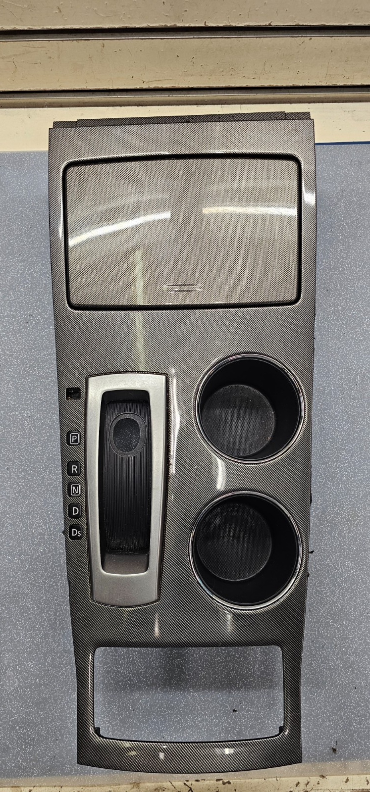 🔥13-15 Altima Center Console Gear Shifter Trim Bezel Cup Drink Holder Gray OEM