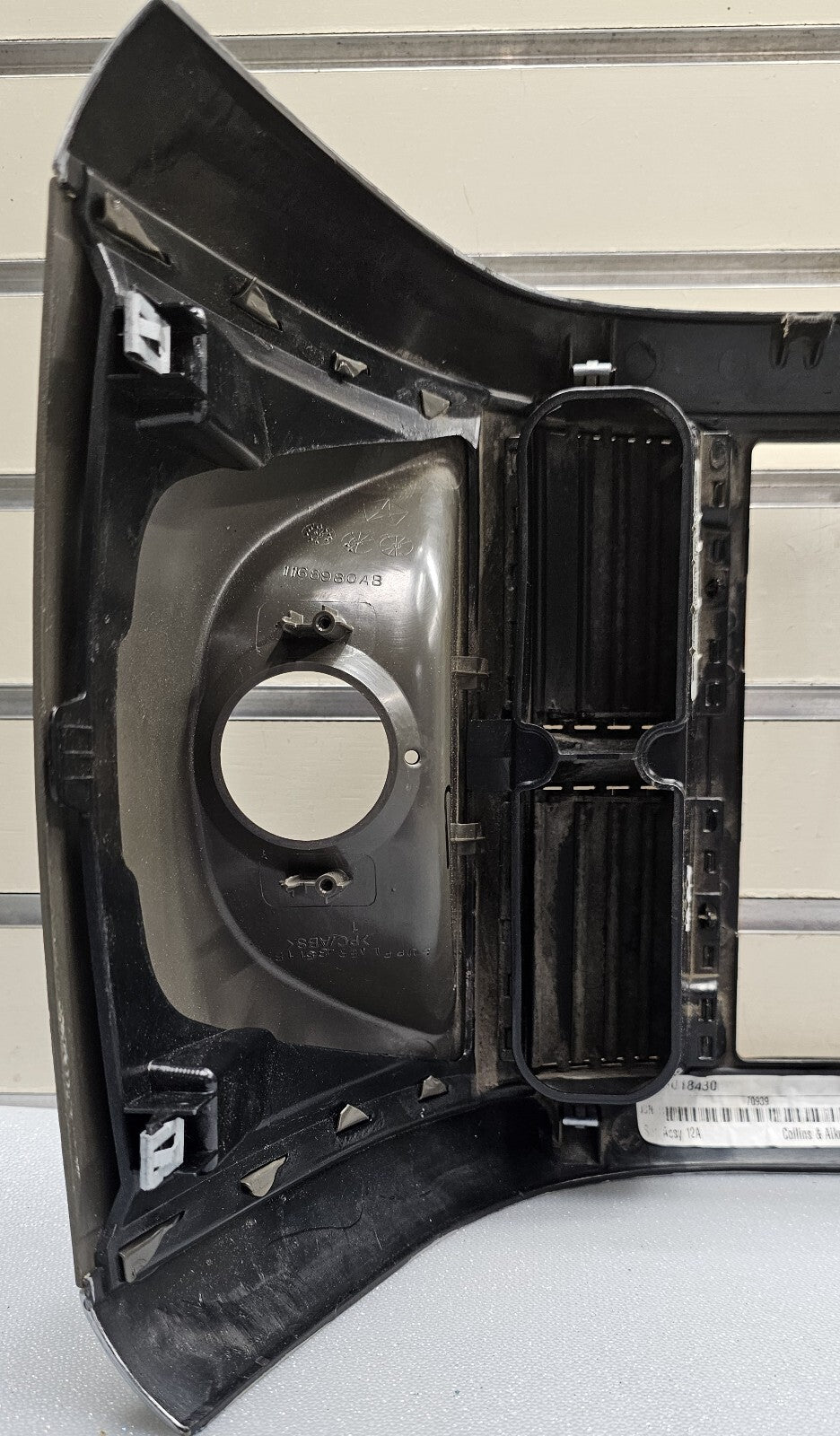 🔥07-09 Chrysler ASPEN Center Dash RADIO STEREO BEZEL TRIM INSTRUMENT PANEL WOOD