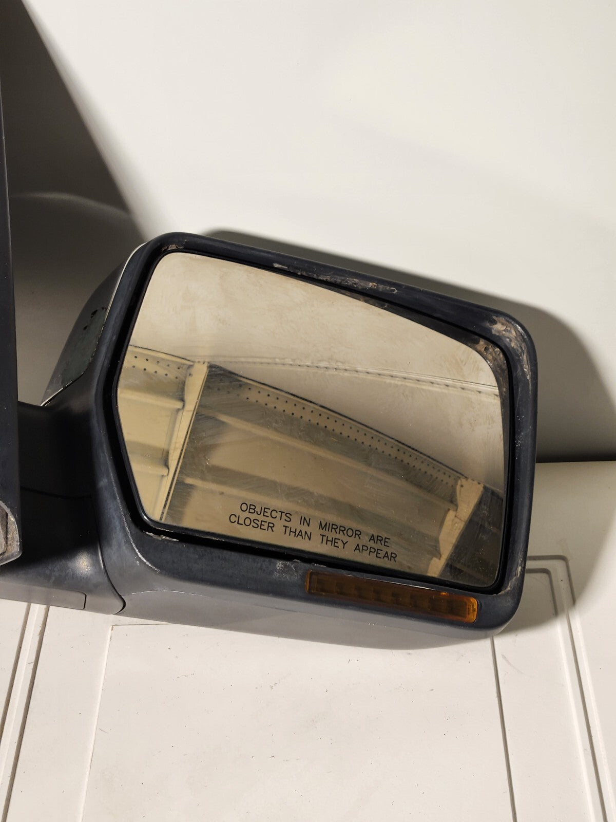 🔥07-13 CHEVY SILVERADO MIRROR AMC SIERA  LEFT SIDE FOR PARTS ONLY Gray