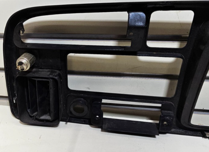 🔥94-97 Dodge Ram Dash Instrument Speedometer Cluster Trim Bezel Panel Black