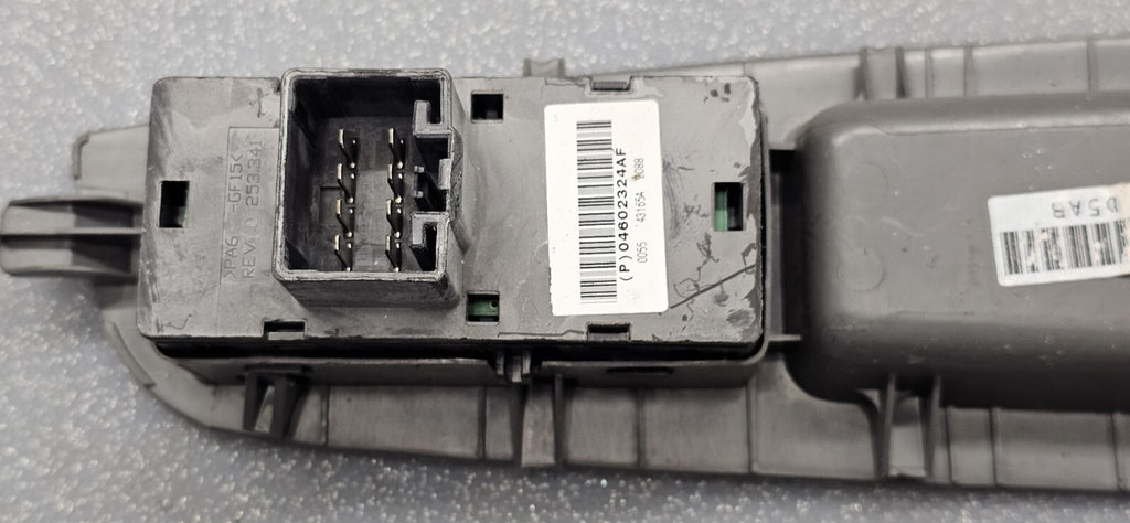 07-11 Charger Dakota Chrysler 200 300 Right Passenger Power Window Switch Gray