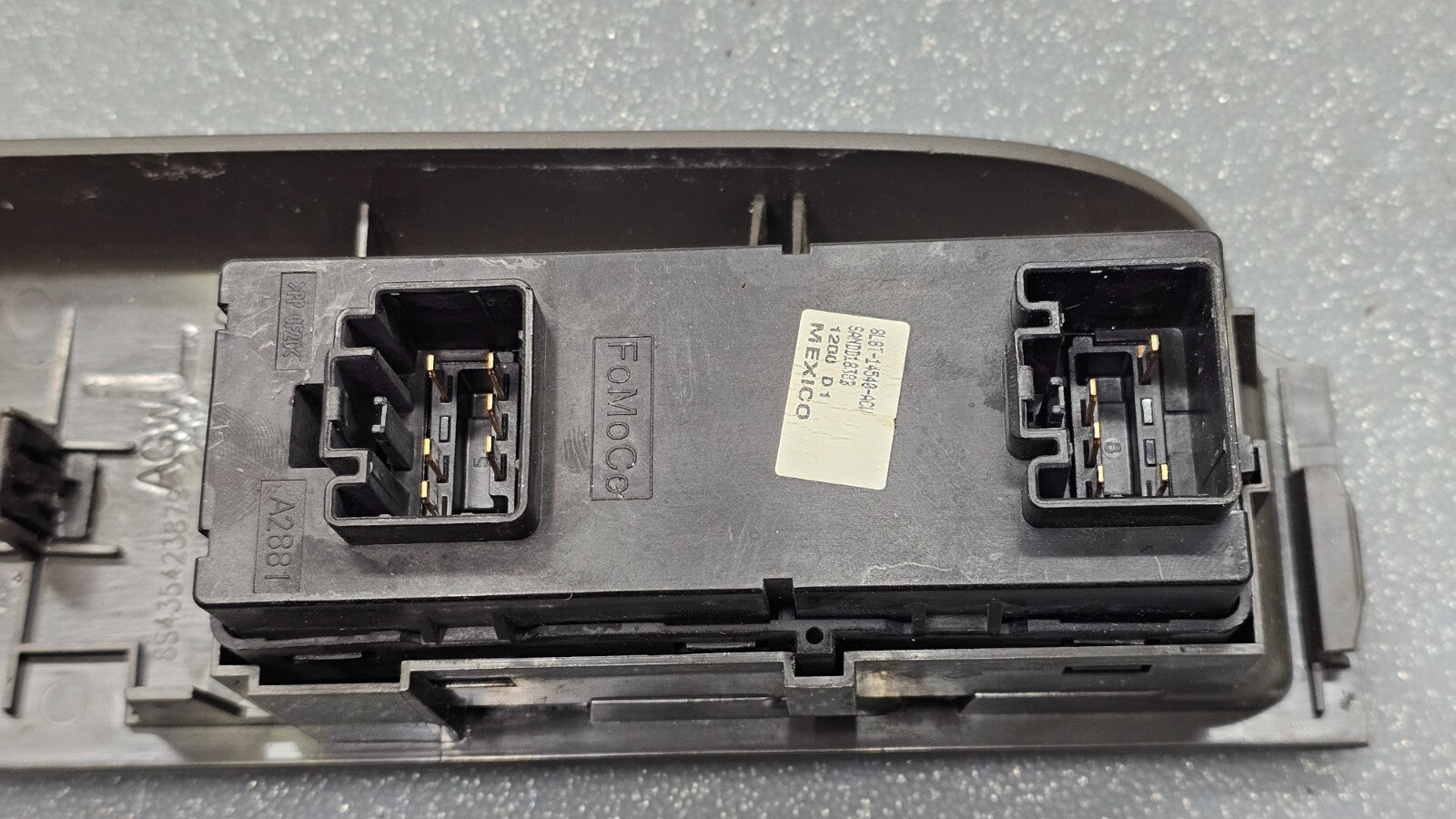 🔥08-12 Escape Focus Left Driver Door Master Power Window Switch Assembly Black