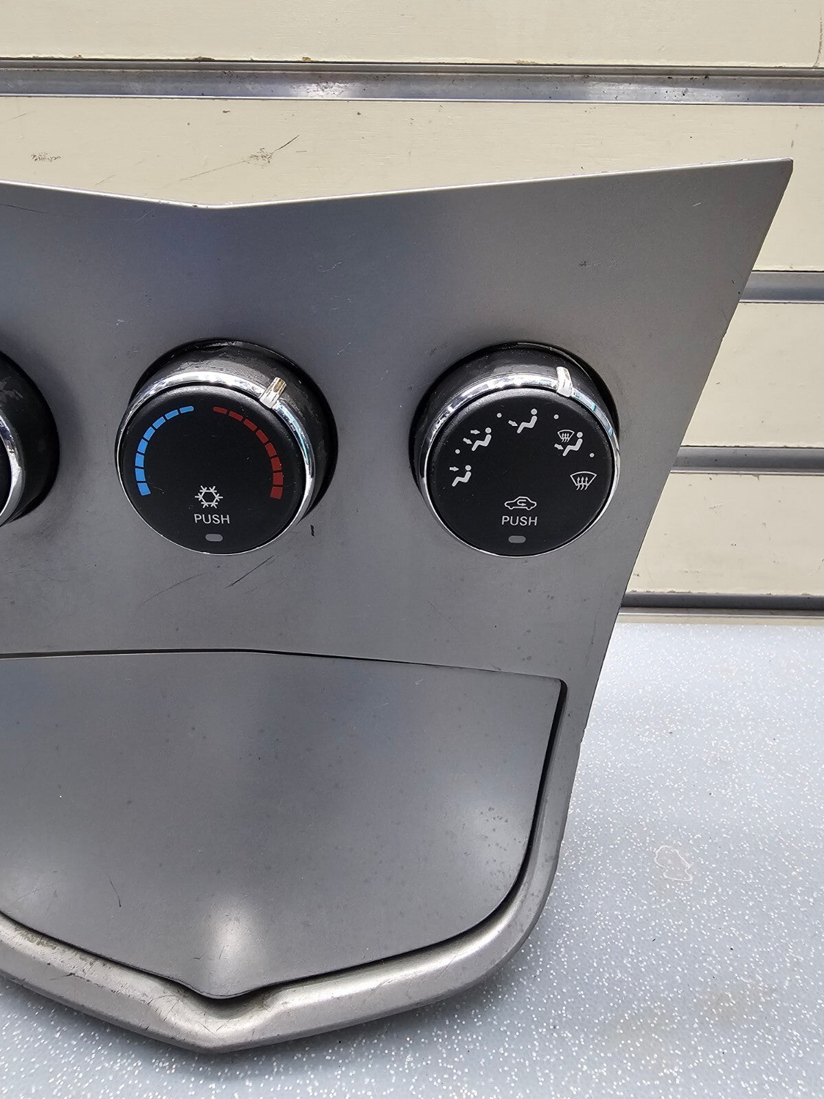 🔥07-10 Sebring Dash Heater Temperature Climate Control Conditioner Bezel Silver
