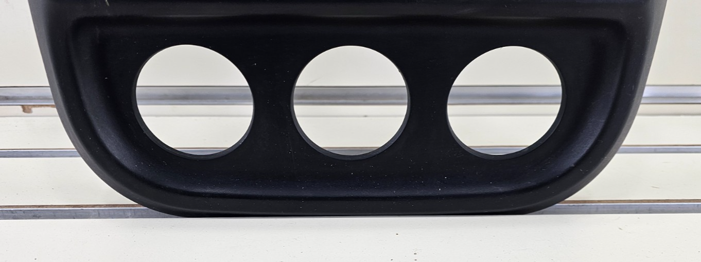 10-16 Compass Patriot Center Dash Radio Climate Trim Surround Bezel Panel BLACK